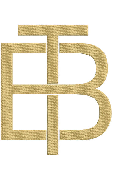 Monogram Block BT For Embroidery – Shuler Studio