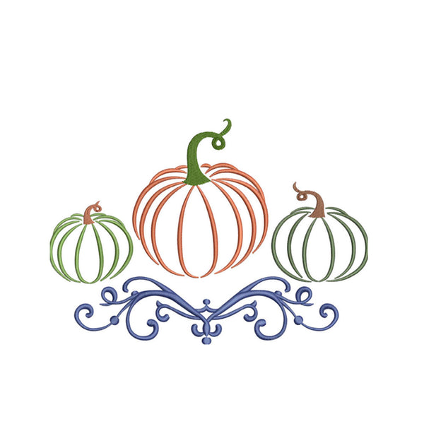 Pumpkins For Embroidery – Shuler Studio