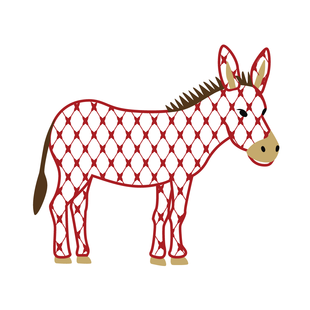 Chic Donkey for Print