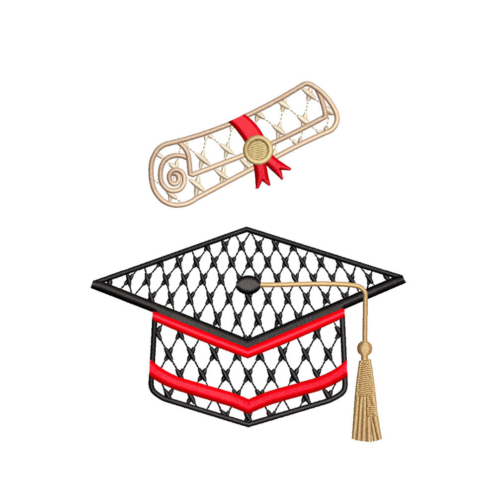 Chic Graduation Set for Embroidery