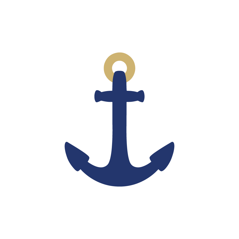 Navy Anchor for Print