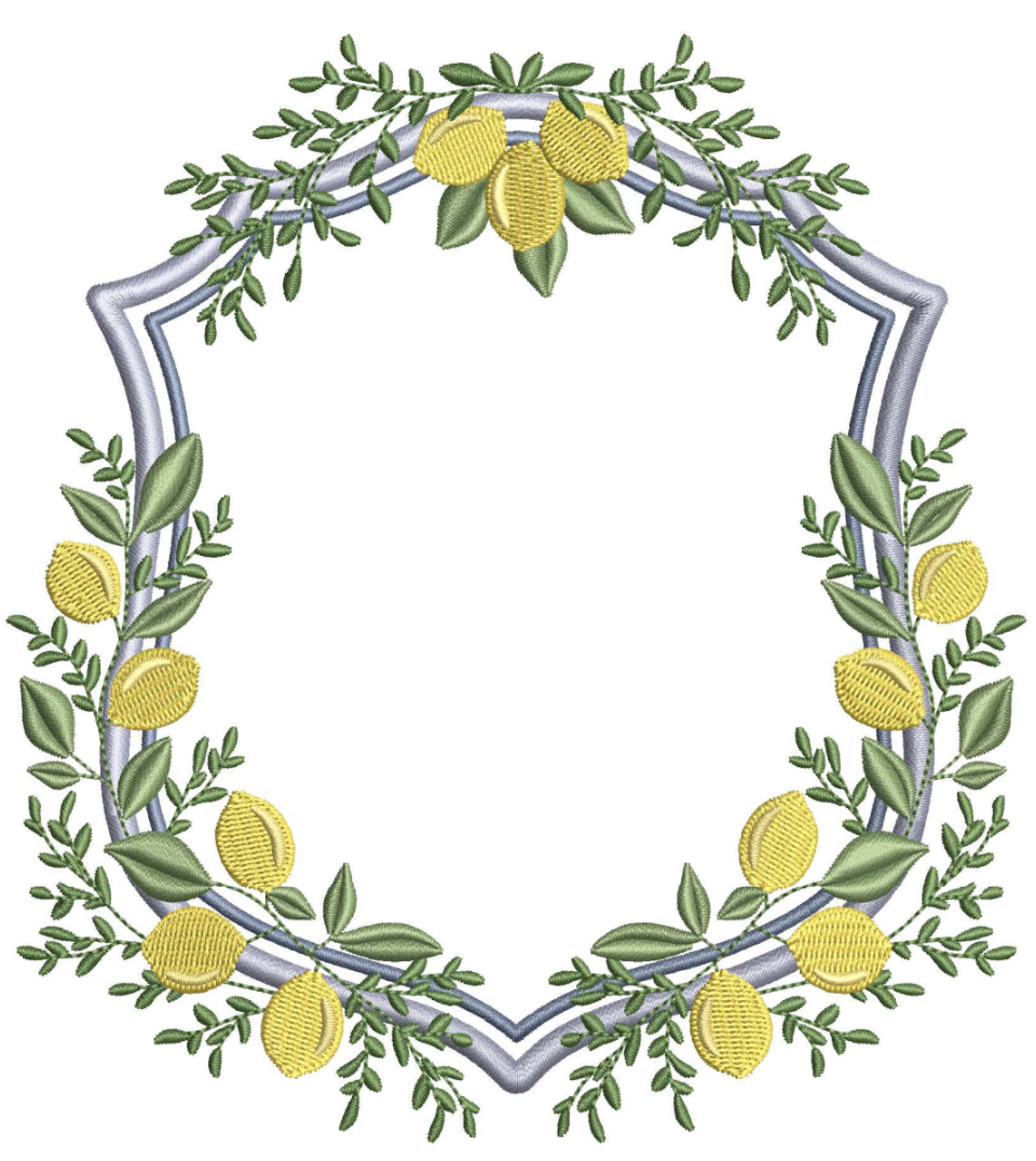 Limoncello Crest for Embroidery