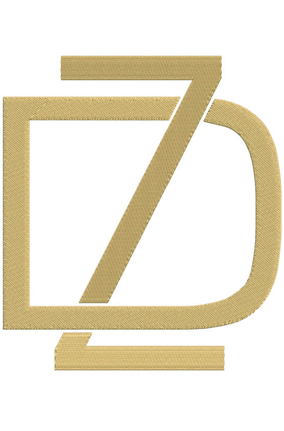 Monogram Block DW for Embroidery – Shuler Studio