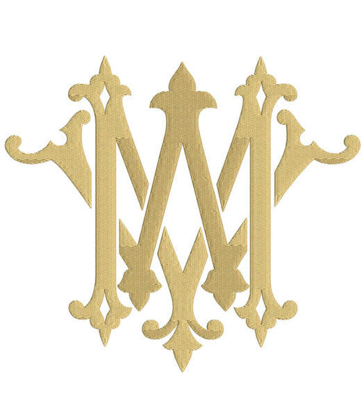 Monogram Chic MW for Embroidery – Shuler Studio