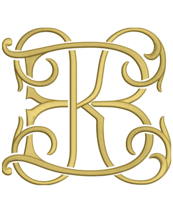 Letter K for embroidery – Shuler Studio