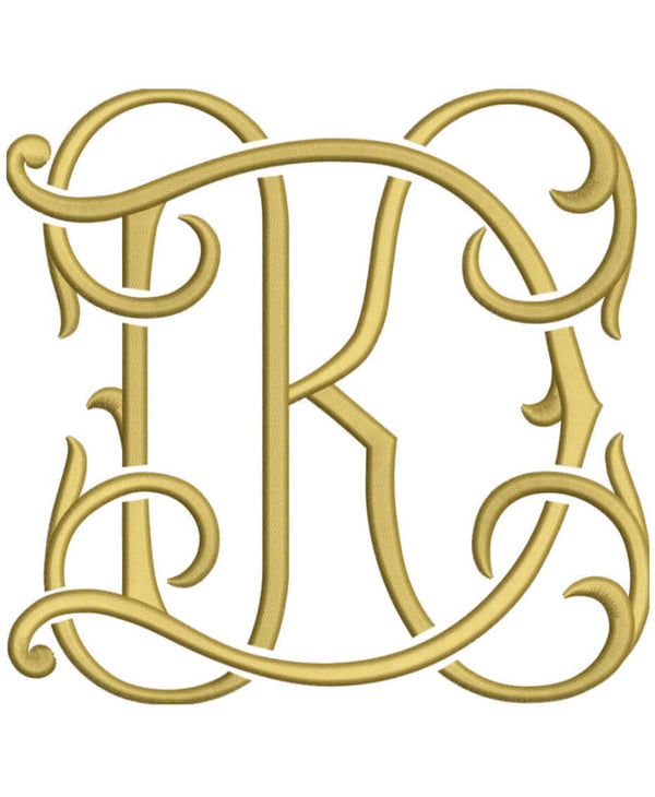 Letter K for embroidery – Shuler Studio